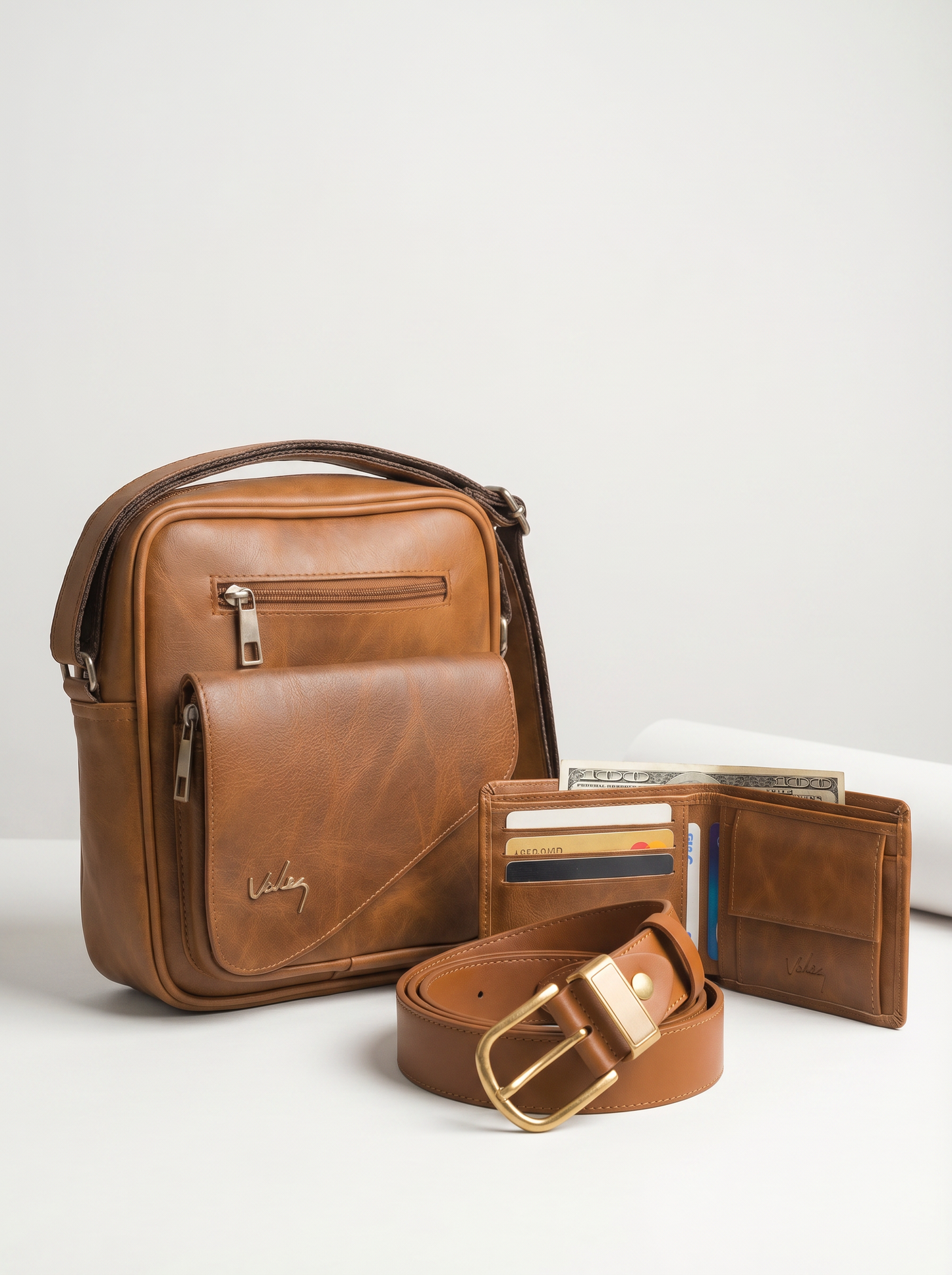 TRIO VELEZ PARA HOMBRE DE CUERO - ¡OFERTA SOLO POR HOY!